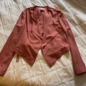Rose Draping Blazer